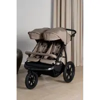 Beemoo Activity Twin Geschwisterwagen, Beige