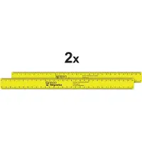 SINTRON Magnetlineal Magnetics 30 cm, 2 Stück