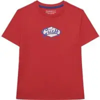 GUESS T-Shirt L6RI02 K8HM4 Rot Regular Fit