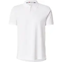 Levi's für Herren. 005FM-0000 Original weißes Poloshirt (L), Lässig, Baumwolle, Kurzarm