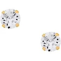 Otazu Crystal Gold Earpins Größe: OS | Ohrringe Outlet | Damen | Gelb