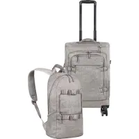 Normani Reisetrolley mit Rucksackfunktion und kleinem Rucksack 8 Liter