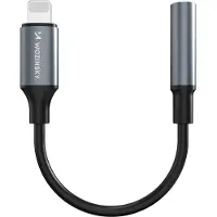 Wozinsky WALJ-01 Lightning Adapter - 3,5-mm-Minibuchse - Schwarz