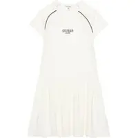 GUESS Kleid für den Alltag J6RK02 KCY62 Weiß Regular Fit