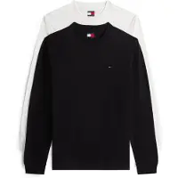 Tommy Hilfiger Langarmshirt-Set DM0DM22148 Schwarz Slim Fit
