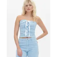 Baum und pferdgarten Maoki Shirt Blue Worn Out Denim Größe: 38 | Lingerie-Shirts Outlet | Damen | Blau