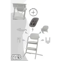 Cybex Lemo 5in1 Set Kinderhochstuhl inkl. LemoTower, Farbe:Suede Grey