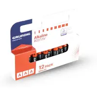 Grundig Batterien AAA/LR03 950 mAh, 12 Stück