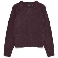 Vero Moda Vmaquarius Ls O-Neck Raglan Pullover Bf