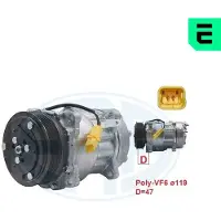 ERA Kompressor, Klimaanlage 670031