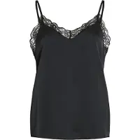 Vila Enna Ravenna Lace Singlet ärmellose Bluse