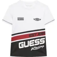 GUESS T-Shirt N6RI06 K8HM4 Weiß Regular Fit