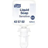 Tork Mini Vloeibare Handzeep voor de gevoelige huid S5 Allergievriendelijk 8 x 525 ml 425702