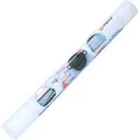 Alpina sport Grosse rutschfeste Küchenmatte 50x150 cm (Weiss)