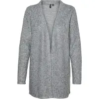 Vero Moda Vmblis Ls Long Cardigan Jrs Boo Strickjacke Grau M Frau Grau M