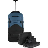 Normani Reisetasche mit Rucksackfunktion 90 L mit 4 Kleidertaschen
