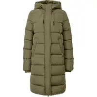 s.Oliver Outdoor Steppmantel mit Kapuze, verlängertem Rückenteil und Reißverschlusstaschen