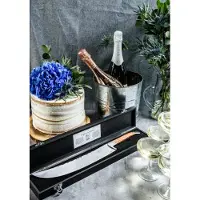 Laguiole Champagnesäbel Luxury Line Rosenholz