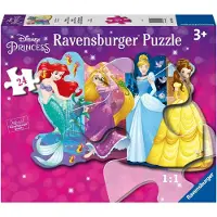 Ravensburger Kinderpuzzle 24 Teile - Disney Prinzessinnen - Schöne Prinzessinnen