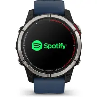 Garmin quatix 7 3,3 cm (1,3 Zoll) AMOLED 47 mm Digital 416 x 416 Pixel Touchscreen Blau Wi-Fi GPS (Satellit