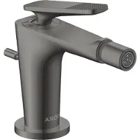 Axor Citterio C Mitigeur monocommandé pour bidet, avec vidage à tirette, Cubic cut, 49211330, 49211330