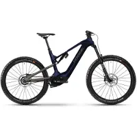 Haibike ALLMTN CF 10 E-Mountainbike in Blau/Grau
