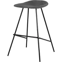 Tenzo Barhocker Metall/Cordstoff