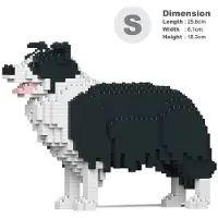 Jekca Bricks Border Collie 01-M01 ST19PT28-M01