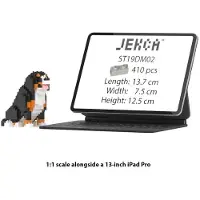 Jekca Bricks Bernese Mountain Dog Mini 01 ST19DM02