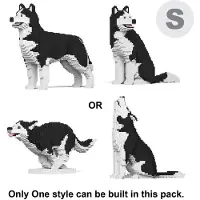 Jekca Bricks Husky 4-in-1 Pack 01-M01 ST19HSK01-M01