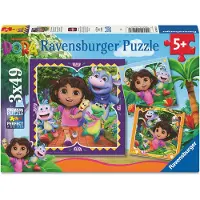 Ravensburger - Dora the Explorer 3x49p (12004197)