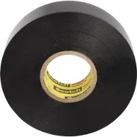 Scotch Super 33+ Vinyl Elektro-Isolierband, schwarz, 50 mm x 33 m, 0,18mm
