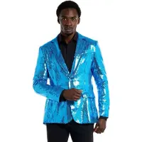 Suitmeister Pailletten - Blau