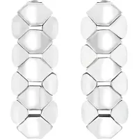 Breil - Extravagant steel earrings Hexagonia TJ3635