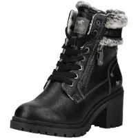 Mustang Shoes High-Heel-Stiefelette "Shoes Stiefelette Lederimitat/Textil"