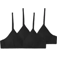 LMTD Mädchen Nantelle Zweierpack Bralettes Schwarz