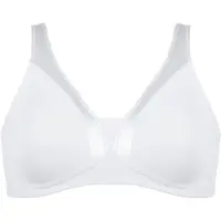 Naturana High-Apex-BH "Body Shaping" 1 Glanzband, breite Träger, weich, bequem, ohne Bügel, Entlastungsträger