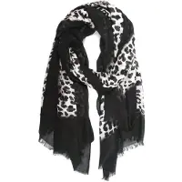 Collezione alessandro Modeschal "Lina" 1 Stk. mit Leopardenmuster und schwarzer Umrandung