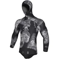 H.dessault By C4 Black Side 3 Mm Speerfischjacke