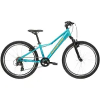 KROSS Kinderfahrrad "Kinderad 24" Hexagon JR 1.0 Blau 8 Gänge" 8 Gang Shimano TOURNEY TX800 Schaltwerk Kettenschaltung