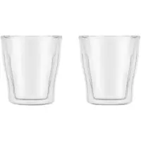 Bodum Tumbler Copenhagen Transparent 250 ml (Set von 2 Stück)