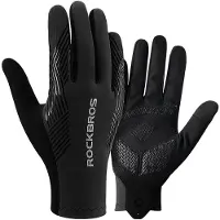 RockBros cycling gloves spring/summer/autumn, full, size: L - black