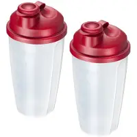 Westmark 2 Dressingshaker Mixery, 0,5 l, rot, 243522ER