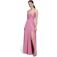 Vera Mont Abendkleid "Damen mit V-Ausschnitt" Ohne Tasche Schlitz