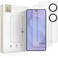 Tech-Protect Tempered Glass Tech-Protect Glass Set+ 3er-Pack für Samsung Galaxy S25 Edge - transparent