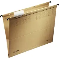 Leitz ALPHA, A4, Karton, Metall, Braun, 348 mm, 260 mm, 90 g