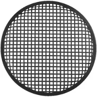 Monacor MZF-8631 Højttaler beskyttelsesgitter (Ø x H) 310 mm x 15 mm