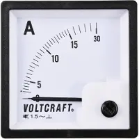 Voltcraft AM-72X72/15A AM-72X72/15A Analog-Einbaumessgerät AM-72X72/15A 15 A Dreheisen