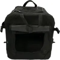 Dogman Milou Canvas Crate Black Small 49.5x34.5x35cm