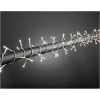 Konstsmide - Microlight Lichterkette, verschweißt, 80 klare Birnen, 24V Außentrafo, transparentes Kabel ; 2366-003